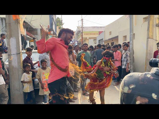 Pothuraju Beating Went Wrong  | Potharaju Reaction On Public | Secunderabad Bonalu 2024 #bonalu2024