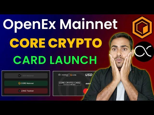 Openex Mainnet New Update || Core Dao Crypto Card Launch | Satoshi Mining Oex New Update #coredao