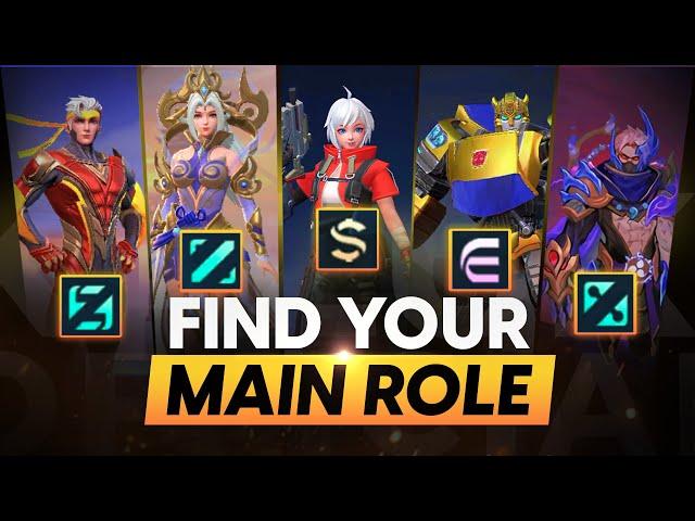 BEST WAY TO FIND YOUR MAIN ROLE IN MOBILE LEGENDS BANG BANG