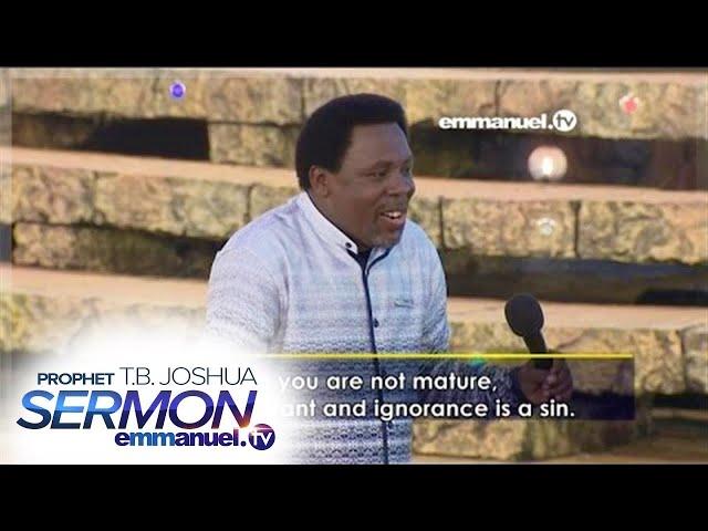 Knowledge Is Not the Key; Obedience Is by TB Joshua