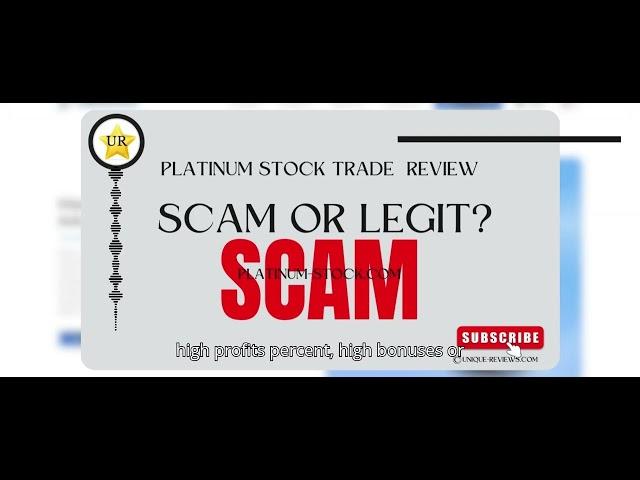 Platinum Stock Trade Reviews, platinum-stock.com Review Scam Or Legit  ?