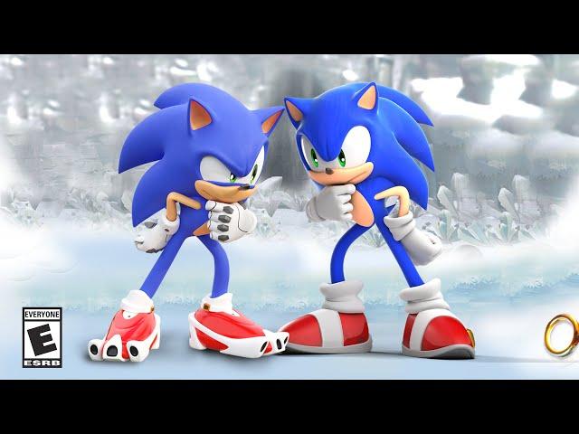 Modern Sonic meets more Sonics...