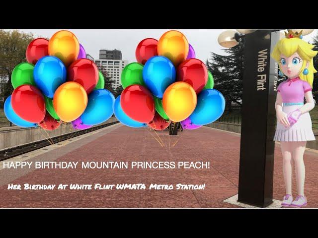 Mountain Princess Peach Having Her Birthday At White Flint