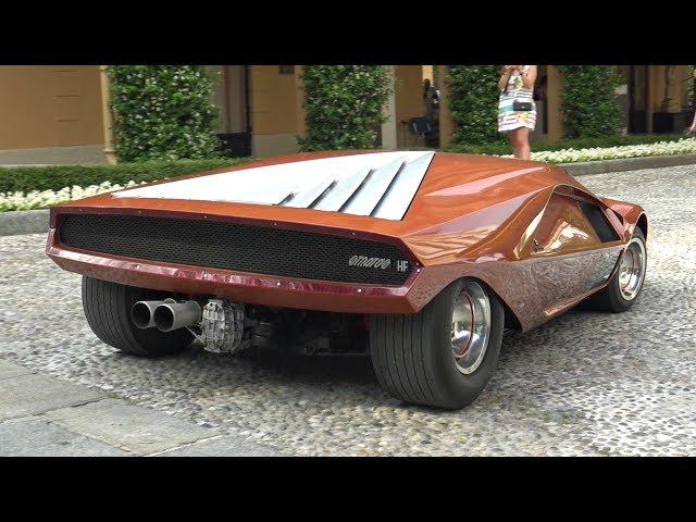 1970 Lancia Stratos HF Zero Concept - Start Up Sound, Driving, Overview & More!