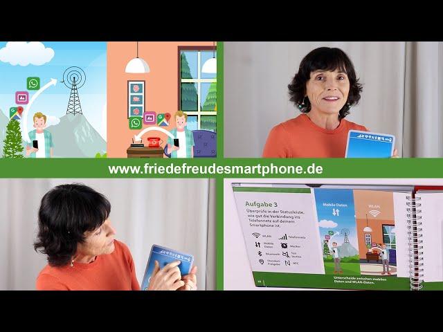 Was sagen mir die Symbole ganz oben auf dem Smartphone? Smartphone Training für Senioren Teil 3