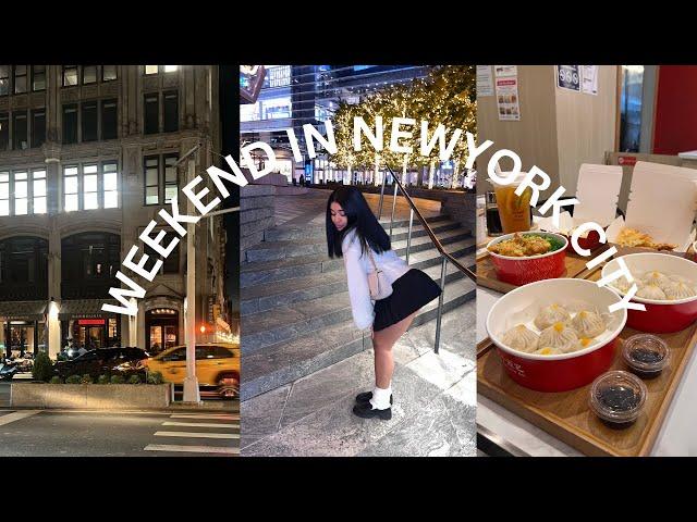 NYC VLOG | Spend the weekend with me in NYC | Exploring the city | Day in my life