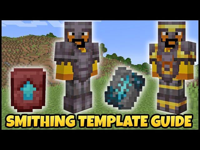 Minecraft SMITHING TEMPLATE Guide