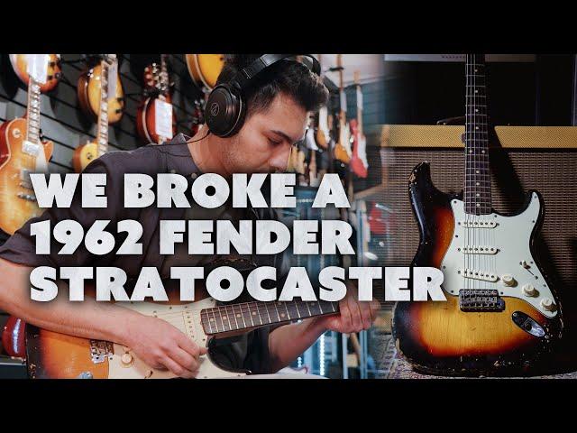 Re-Fretting an original 1962 Fender Stratocaster - Was it a good idea?