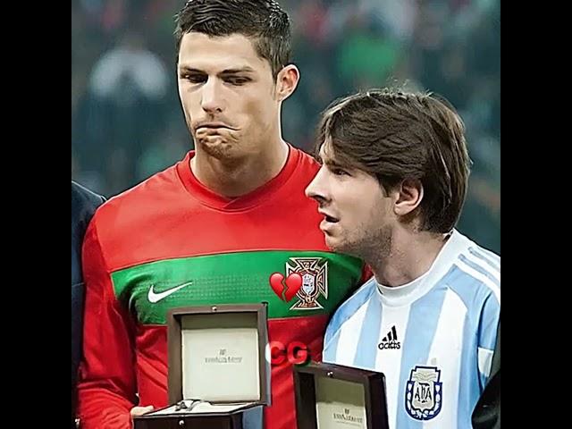 Ronaldo vs Messi #football #trending #funny #ronaldo #messi