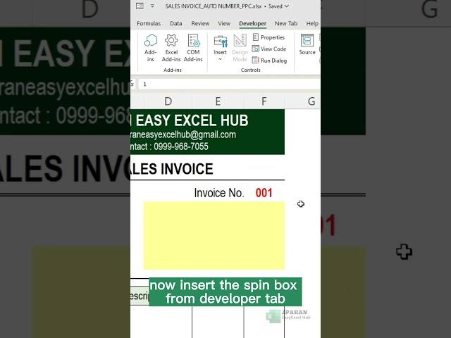 SALES INVOICE AUTO NUMBERING