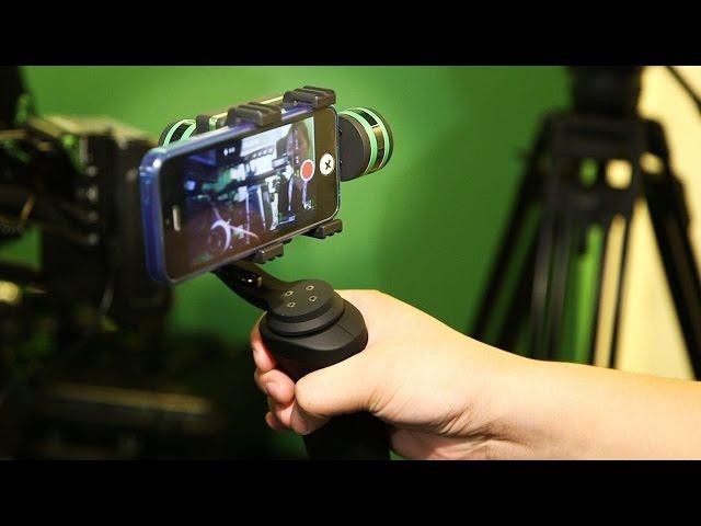 IBC2014: LanParte Gimbal for iPhone & GoPro