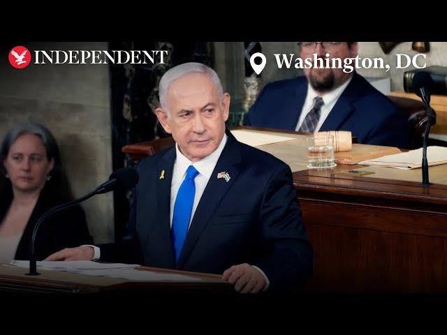 Netanyahu addresses Congress for first time since October 7 attack on Israel