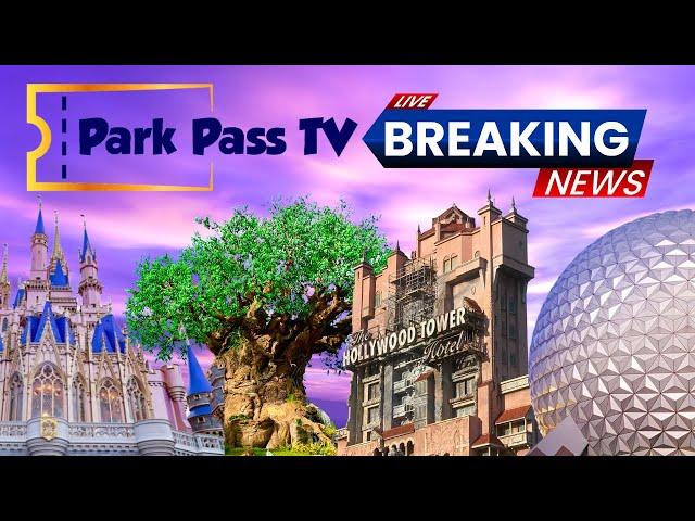 LIVEPark Pass TV Breaking Channel News & Update! | Walt Disney World Live Stream in 1080p60 HD