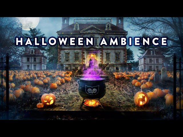 Halloween Night Ambience - Relaxing Spooky Sounds