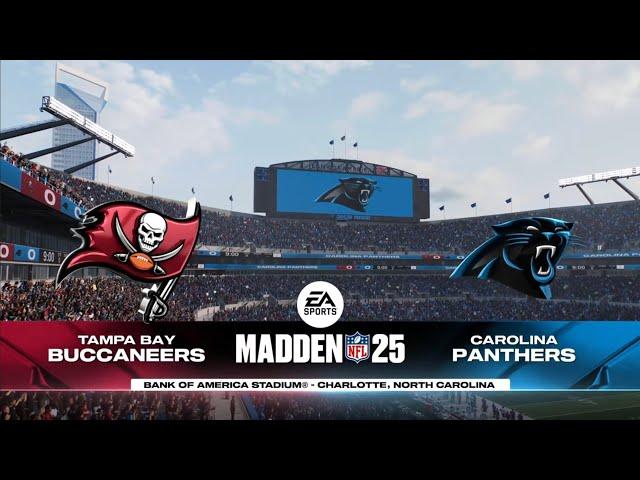 Buccaneers vs Saints Week 13 Simulation (Madden 25 PS5)