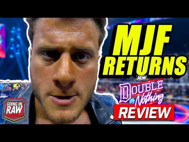 MJF IS BACK! AEW Double or Nothing 2024 Full Show Review & Results