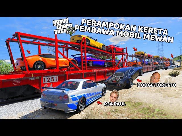 MISI EPIC PERAMPOKAN MOBIL MEWAH - GTA 5 MOD