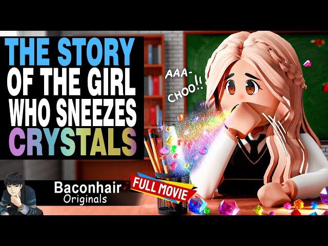 The Story Of A Poor Girl Who Sneezes Crystals, FULL MOVIE | roblox brookhaven rp