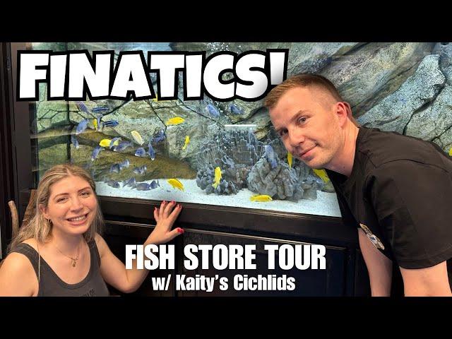 AFRICAN CICHLID HEAVEN WITH KAITY'S CICHLIDS! (Finatics Aquarium Tour)