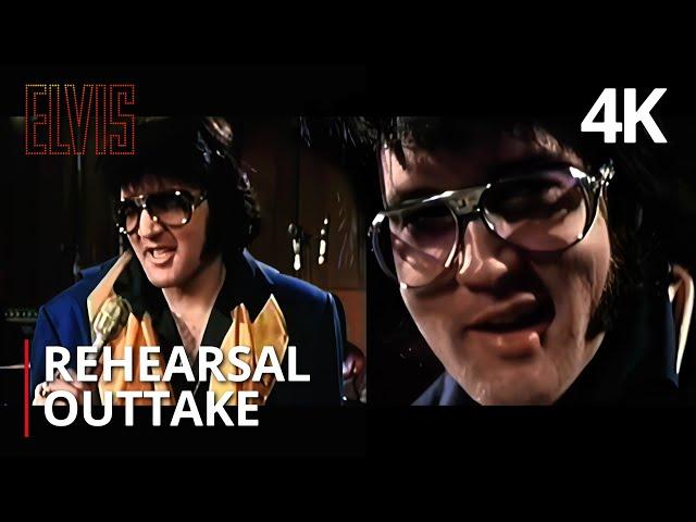 Heartbreak Hotel | Elvis Presley (4K Rehearsal) Outtake - Elvis On Tour Remastered | March 31, 1972