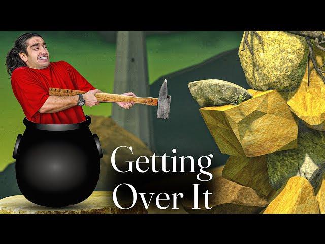 واااااااای این دیگه چه بازیه ؟؟؟ پااااره شدم (getting over it)