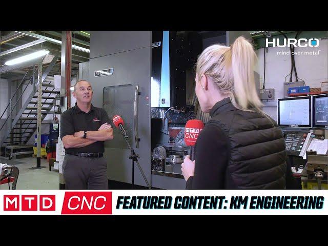 MTD CNC Featuring Hurco 5-Axis CNC: A new Hurco VC500i in action at KM Engineering