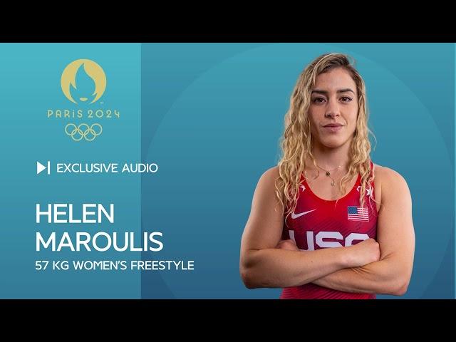 Helen Maroulis Wins Bronze Medal | 2024 Olympic Games | Mixed Zone Audio