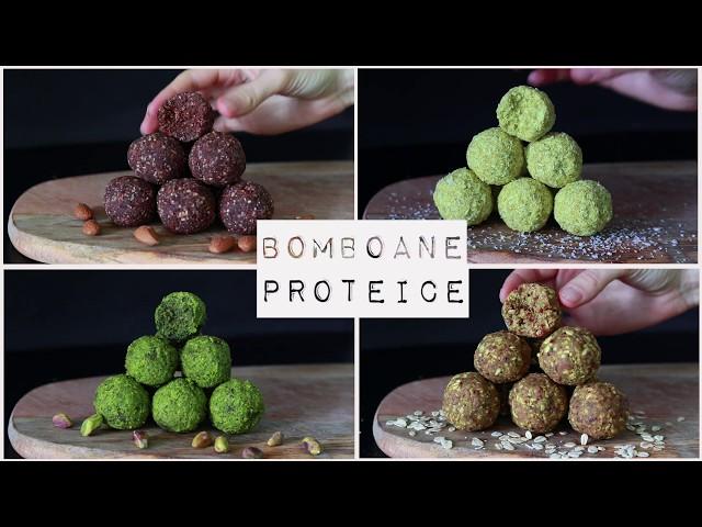 Bomboane Proteice Raw Vegane - Ingrediente naturale!