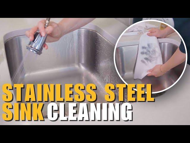 How to Clean a Stainless Steel Sink