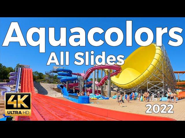 Aquacolors WaterPark 2022, Croatia - All WaterSlides