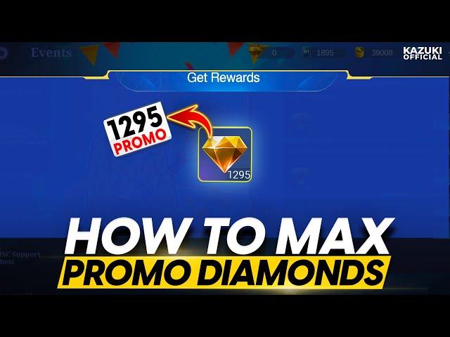 HOW TO GET 1295 PROMO DIAMONDS AND WHERE TO USE THEM!