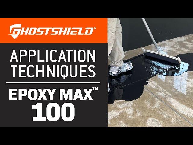 How to Apply Epoxy Max™ 100 for Solid, Flake, or Metallic Garage Floors