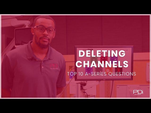 How to Add/ Delete Channels A-Series TV