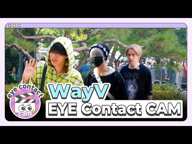 [4K] WayV EYE CONTACT CAM :: 웨이션브이 아이컨택캠 @ MUSIC BANK