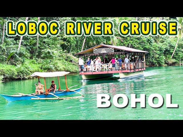 LOBOC RRIVER  CRUISE 2025 | Floating Restaurant, Music & Breathtaking Views | Must-Do in Bohol! 