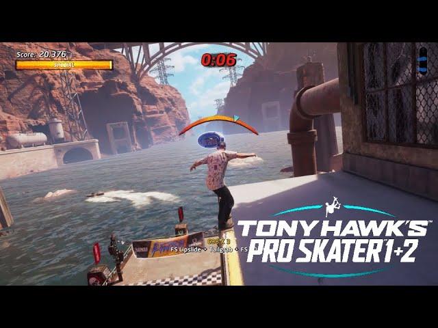 THPS 1+2 Downhill Jam Stat Points | Tony Hawks Pro Skater 1+2