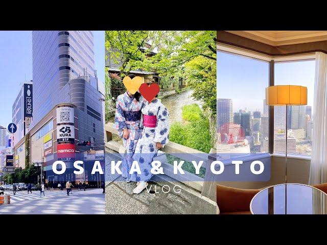 sub)Travel to Osaka with Mom | Eel Restaurant | Kimono | Japan Travel vlog