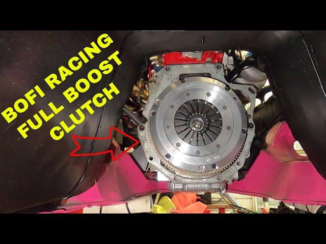 BOFI RACING FULL BOOST CLUTCH : MX5 turbo build pt35