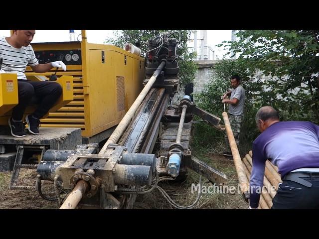 Horizontal Directional Drilling Machine At Work: How Drilling Works in 2019