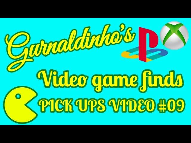 Gurnaldinho's Video Game Finds #09 Pick ups! Xbox 360, PS2, PS3, DS and Game gear!