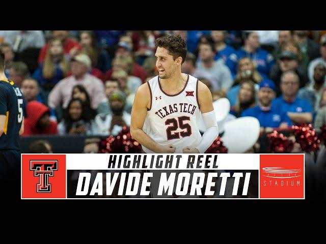 Davide Moretti Texas Tech Basketball Highlights - 2018-19 Season | Stadium