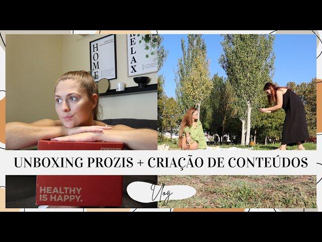 UNBOXING PROZIS SETEMBRO + CRIAÇÃO DE CONTEÚDOS