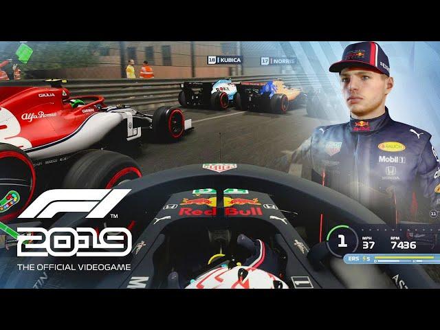 F1 2019 Gameplay - Monaco at Midnight