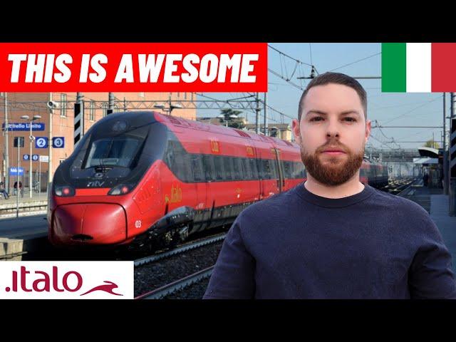 Riding Italy's BEST High-Speed Train in Business Class (ITALO Review)