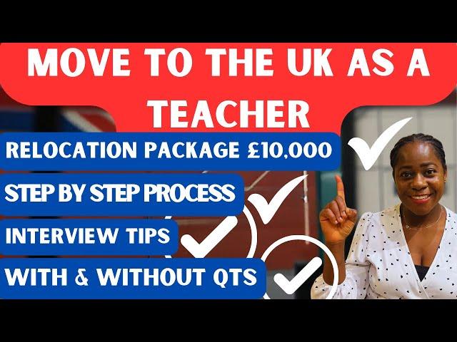 MOVE TO THE UK AS A FOREIGN TRAINED TEACHER// TRAIN TO TEACH IN UK 