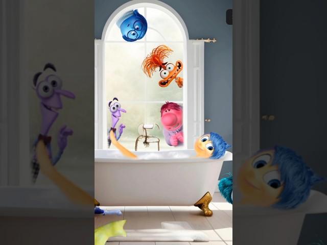 POV Joy takes a bath alone | Inside Out 2