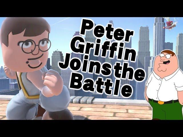 I've never made a Mii Fighter, so I made Peter Griffin..