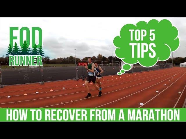 HOW TO Recover From A Marathon - Top 5 Tips | FOD Runner