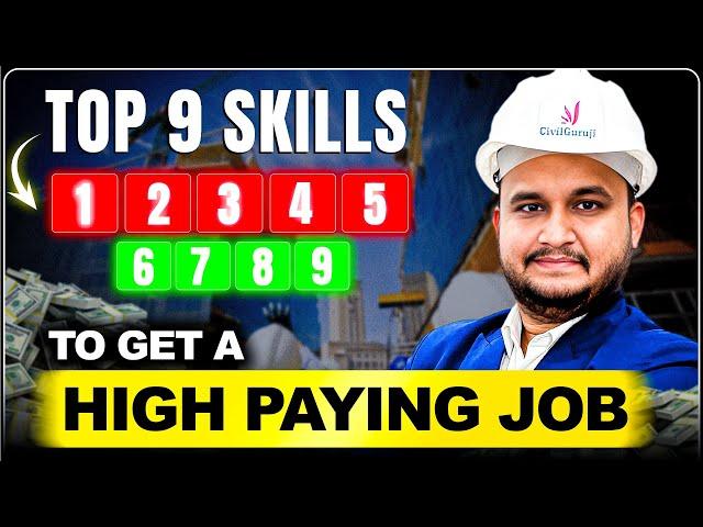 Top 9 Skills for Civil Engineers in 2025 | How to Get Job-Ready in 2025