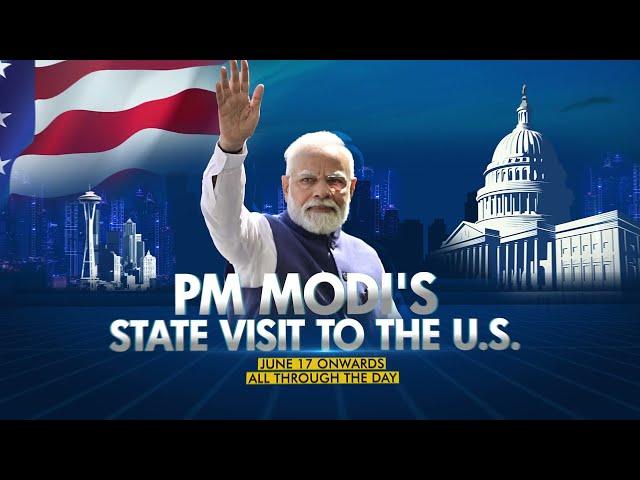 Indian PM Narendra Modi's state visit to the US | A WION comprehensive coverage | June 17 onwards